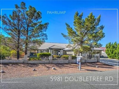 5981 Doubletree Rd, Pahrump, NV, 89061