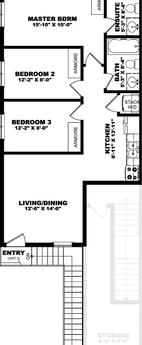 3 bed, $2,300 — Photo 2