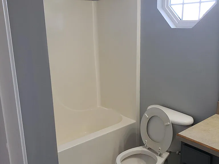 2nd floor bathroom located between guest bedrooms