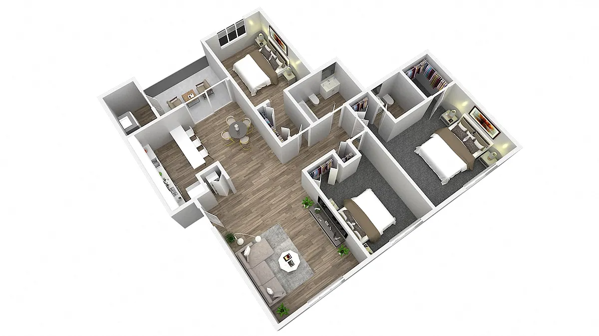 Floor plan 3A Maple