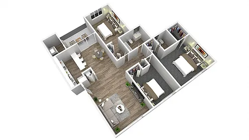 Floor plan 3A Maple
