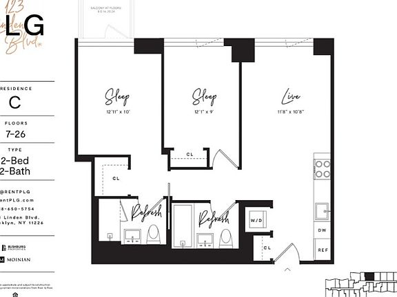 2nd image of 120 Linden Blvd #21C
