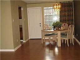 breakfast area