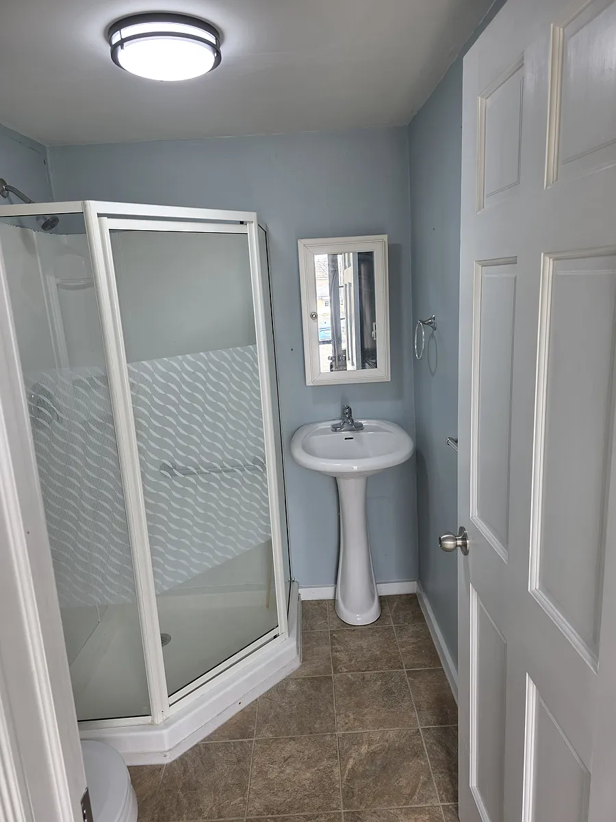 Freshly painted bathroom - 3 Foster St #3A