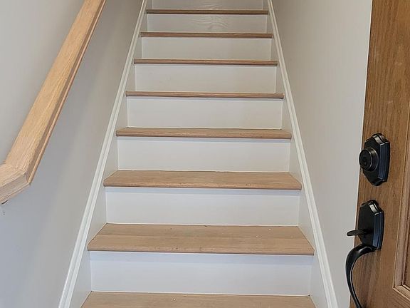 Stairs into unit
