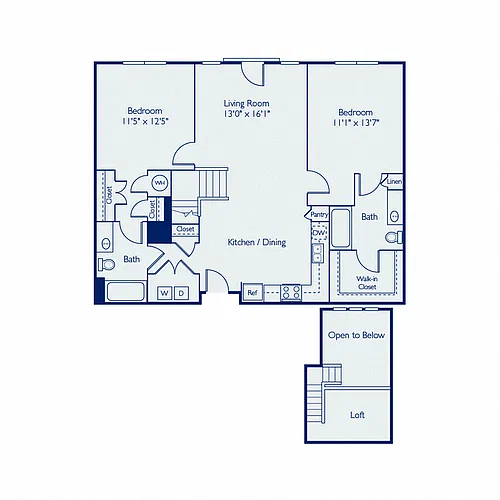 Floor plan B2DL