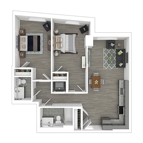 Floor plan The Route (B9-UD)