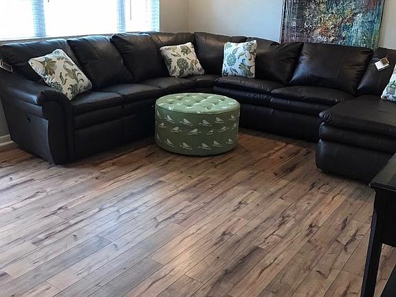 Large living room, new windows