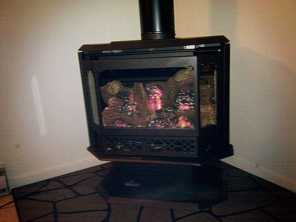 Gas fire place