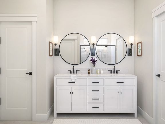 Farmhouse Look primary bath