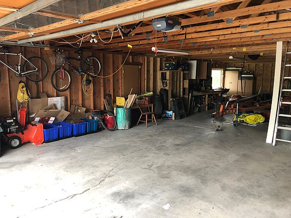 HUGE garage. Plenty of room.