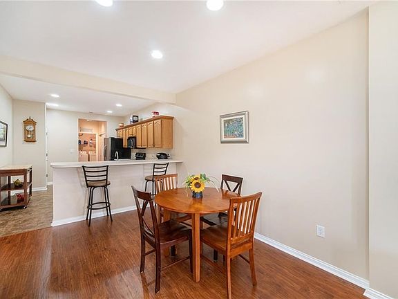 Open concept kitchen dining living