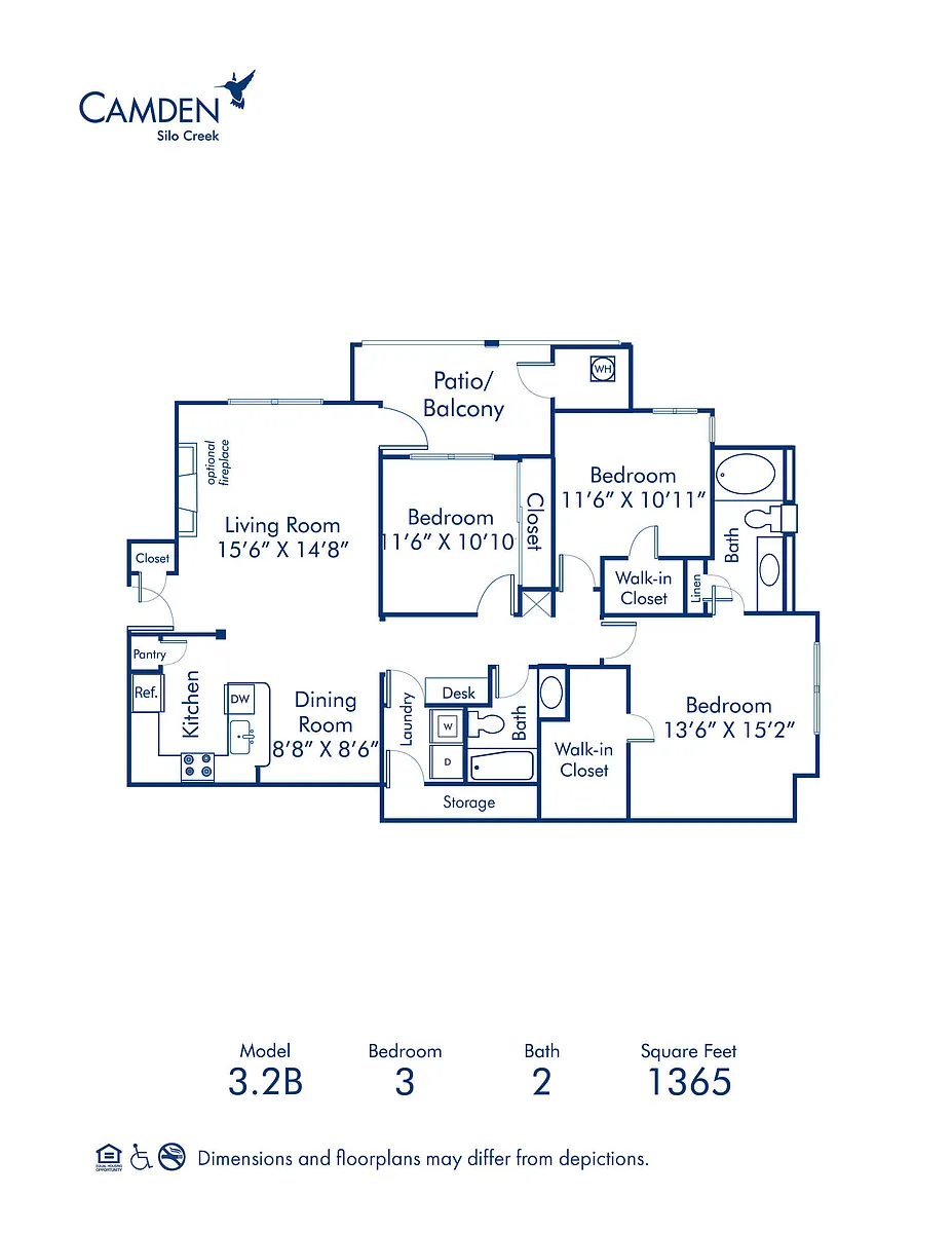 Floor plan 32B