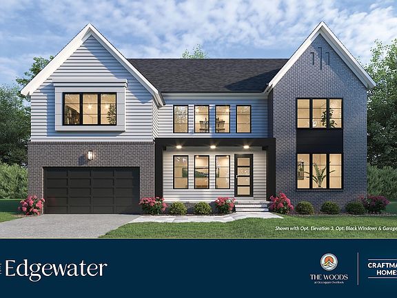 The Edgewater Floor Plan, by Craftmark Homes
