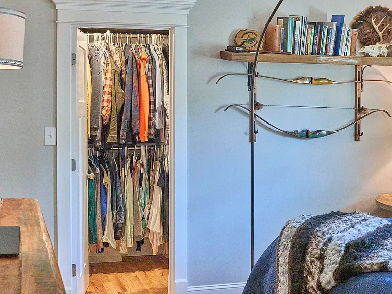 Large walk-in closet