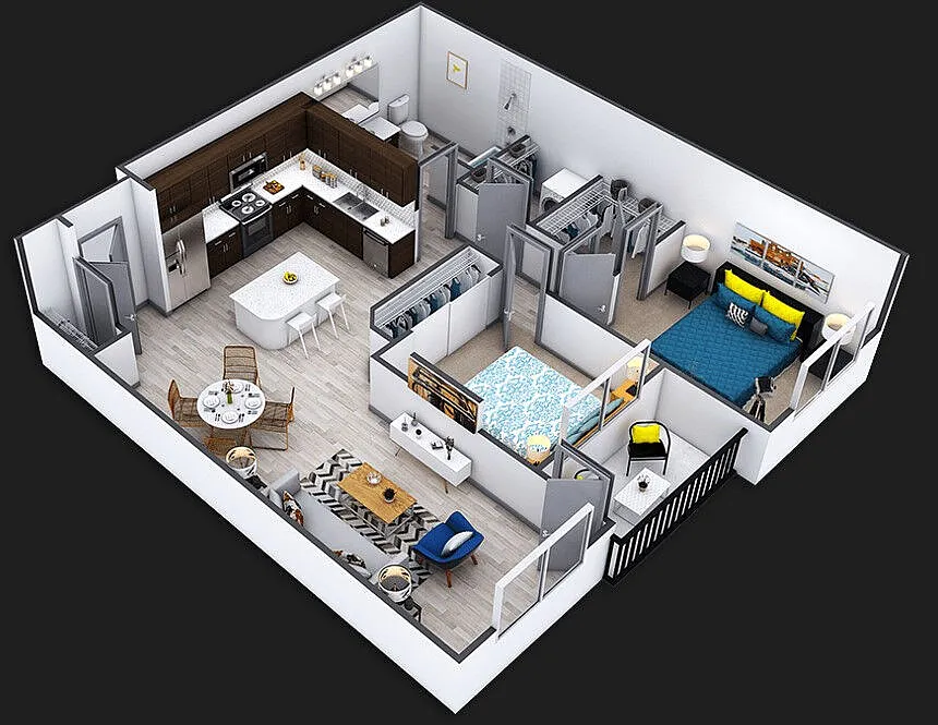 Floor plan B1R