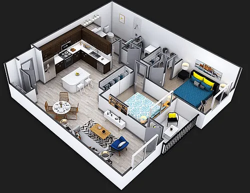 Floor plan B1R