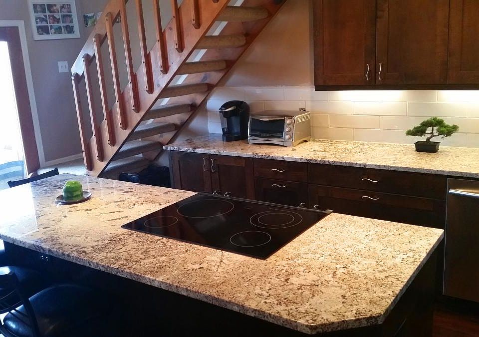 Newly remodeled kitchen