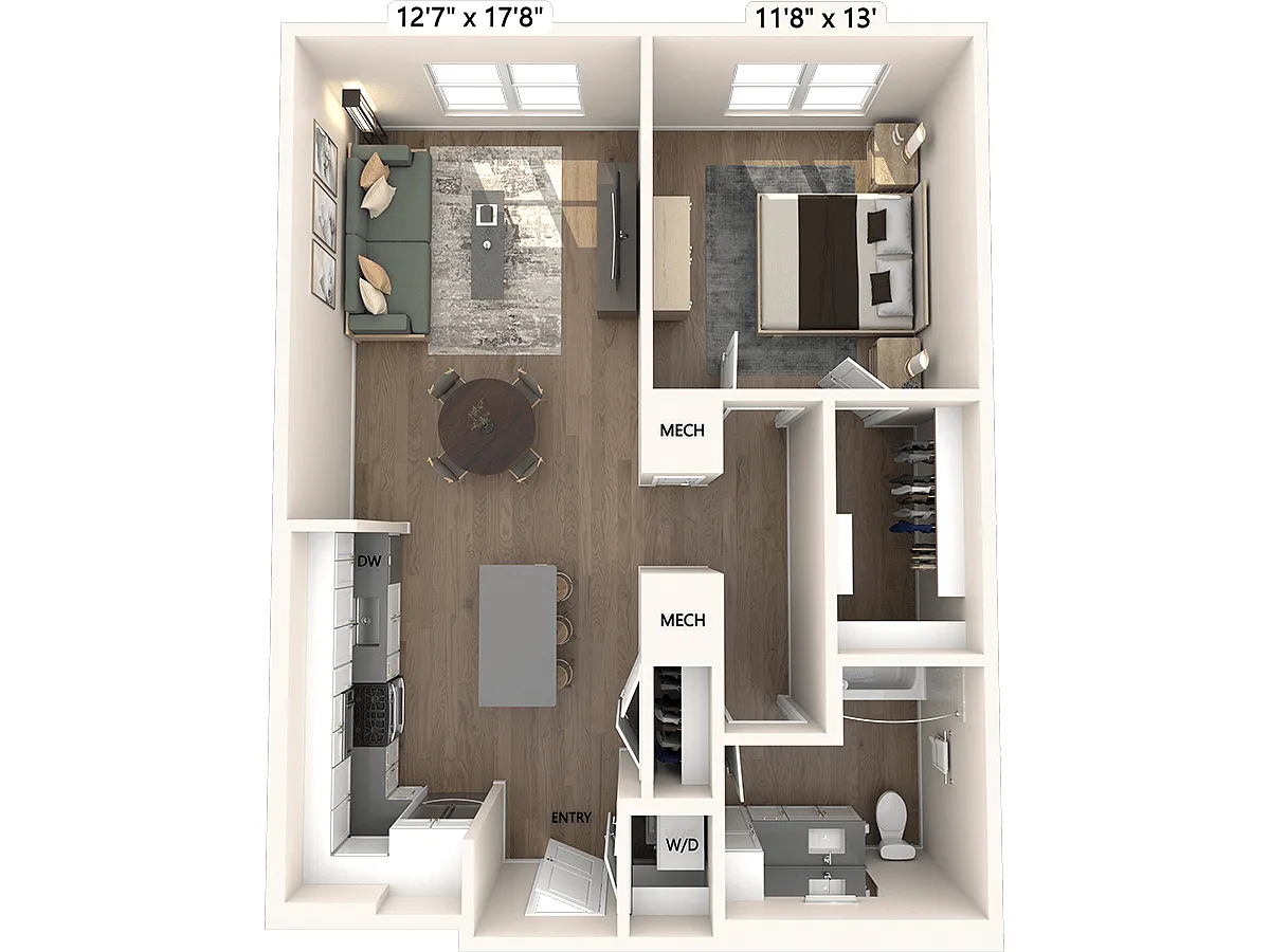 Floor plan A20b-Upgrade