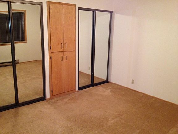 Double Closets w/Built in Clothing Storage