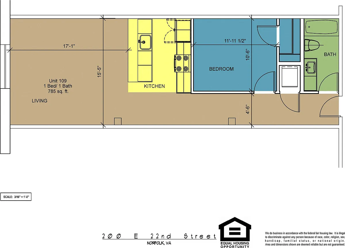 Floor plan 109