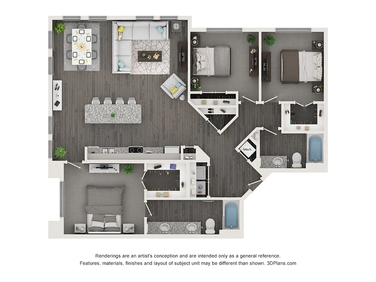 Floor plan C1