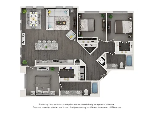Floor plan C1
