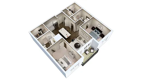 Floor plan B