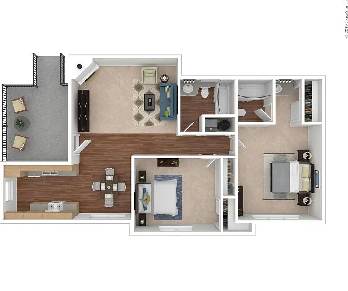 Plan 1 Floorplan Diagram