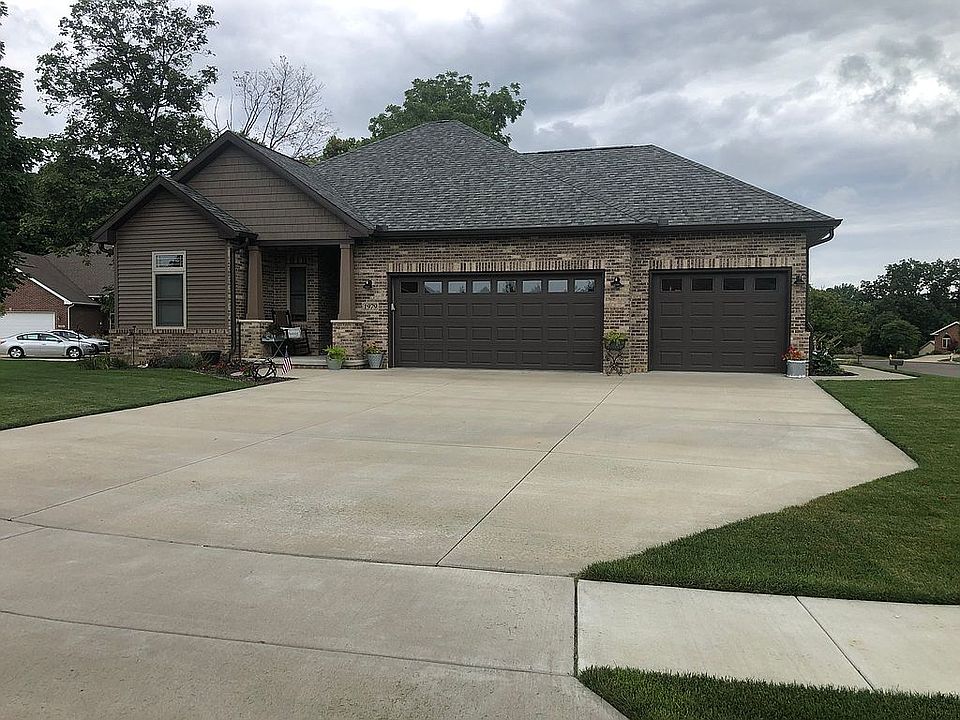 Driveway facing east