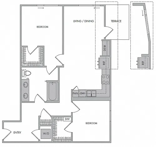 Floor plan K