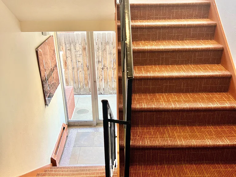 Step into a welcoming environment with this beautifully designed staircase.