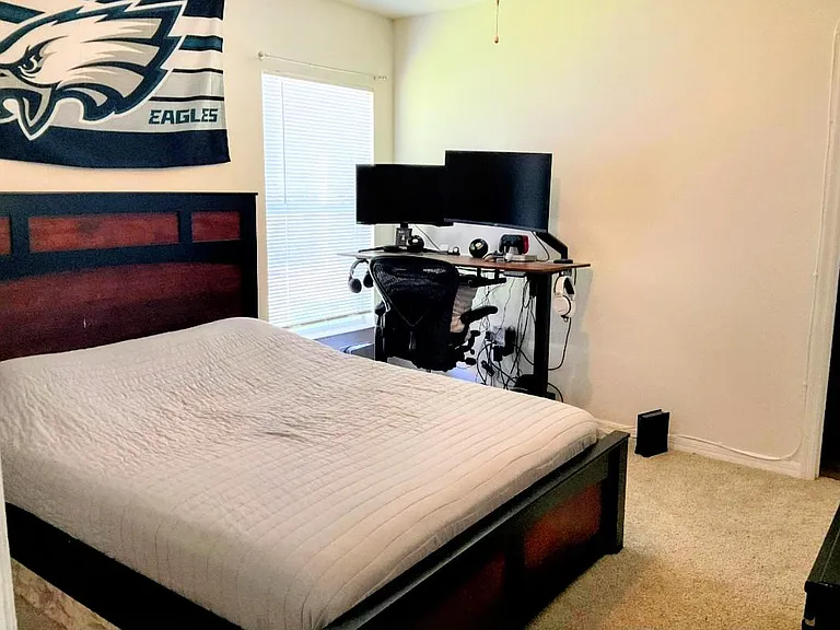 Bedroom 2 with attached bathroom