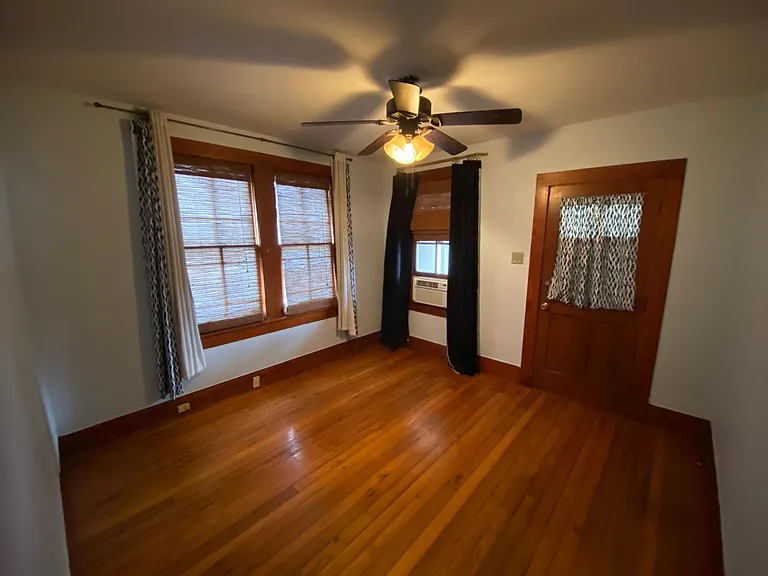 We added a window unit in the master bedroom that can stay or go as you please. We really love sleeping in a cave so total blackout can be achieved if you would like!