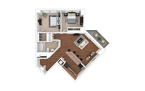 Floor plan B6