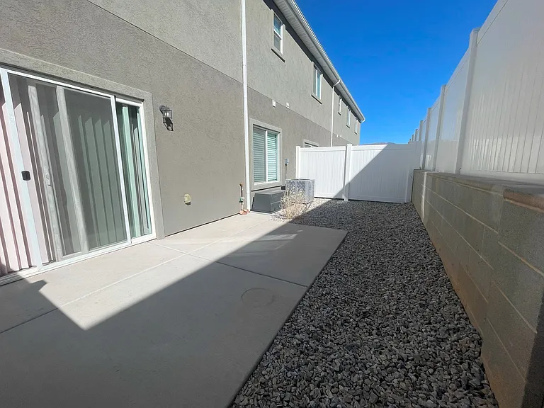 Back Patio area