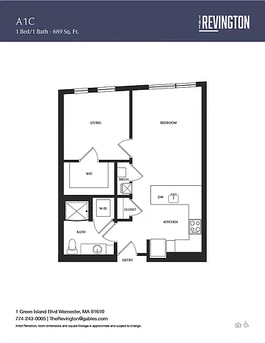 Floor plan A1C
