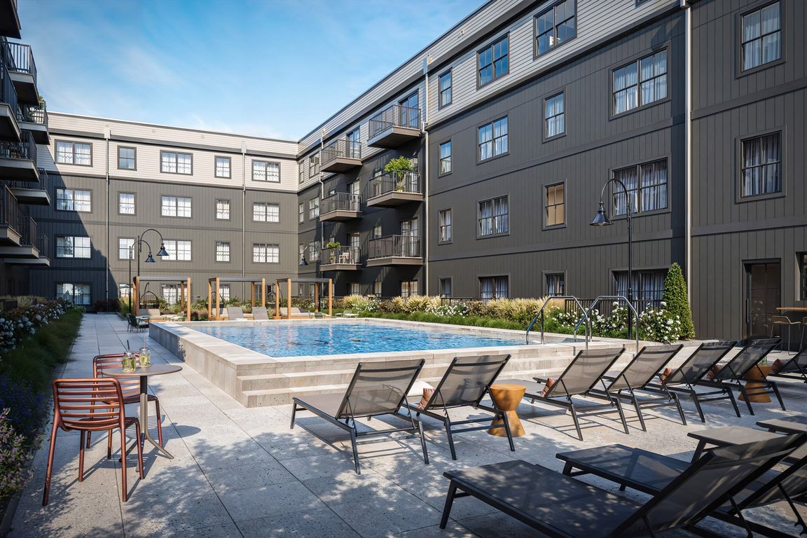 Resort style pool and sundeck