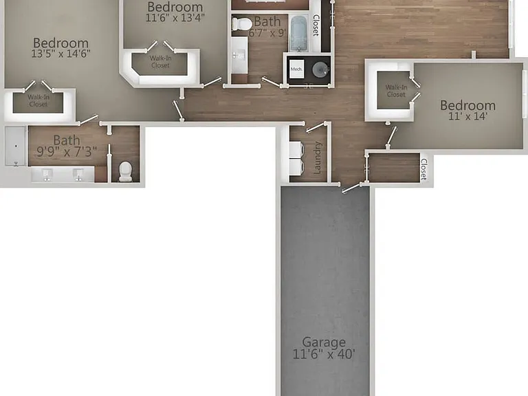 Floor Plan 3A | Drexel Ridge Apartments | Apartments in Oak Creek, WI Floor Plan 3A | Drexel Ridge Apartments | Apartments in Oak Creek, WI