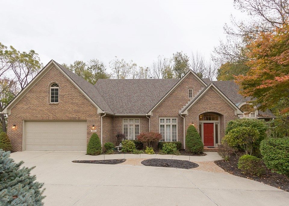 Exterior Front. 3 car garage