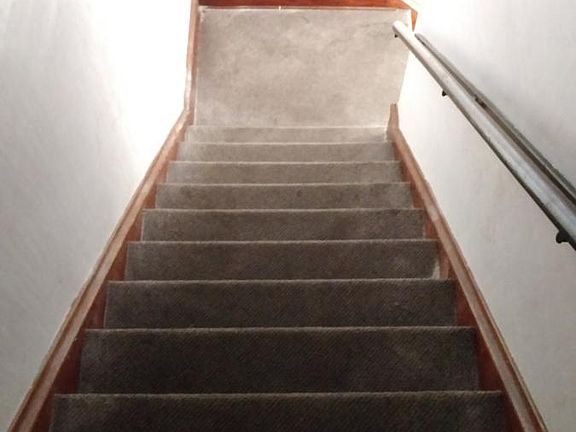 Stairs going to the Apt