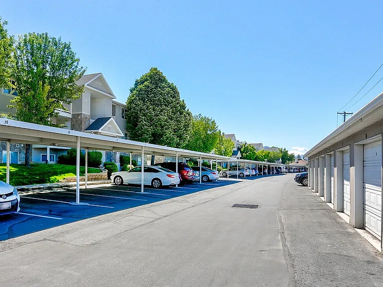 Covered parking included _ because your car deserves a break from the weather too.