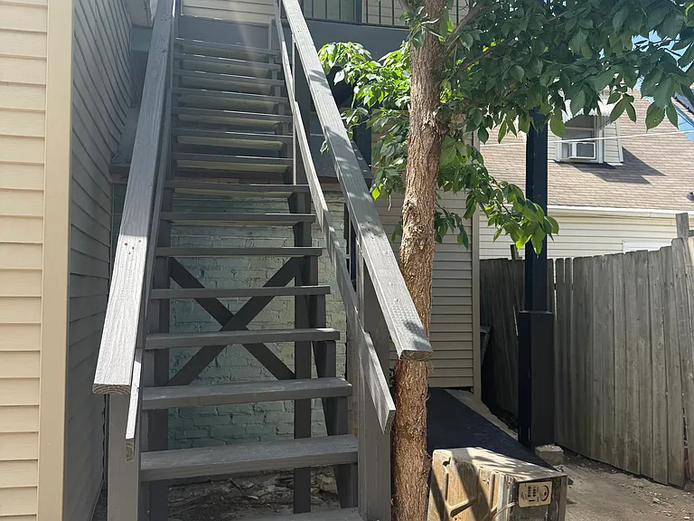 Back stairwell