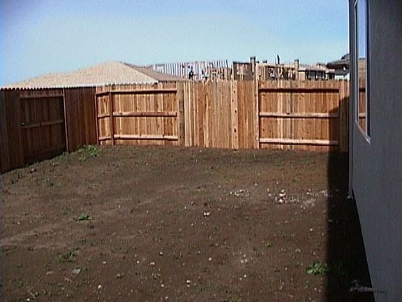                            Clean backyard allows you to create your own oasis