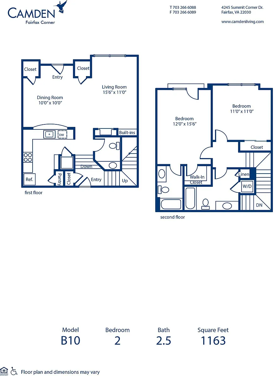 Floor plan B10