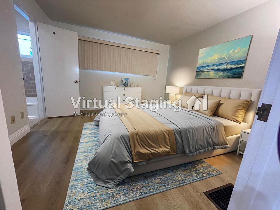 Large Bedroom with walk-in closet and master bathroom