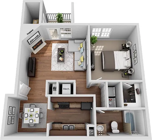 Floor plan The Cypress