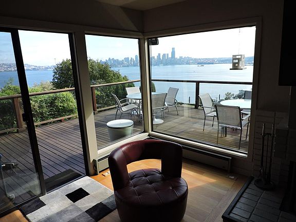 View from living room