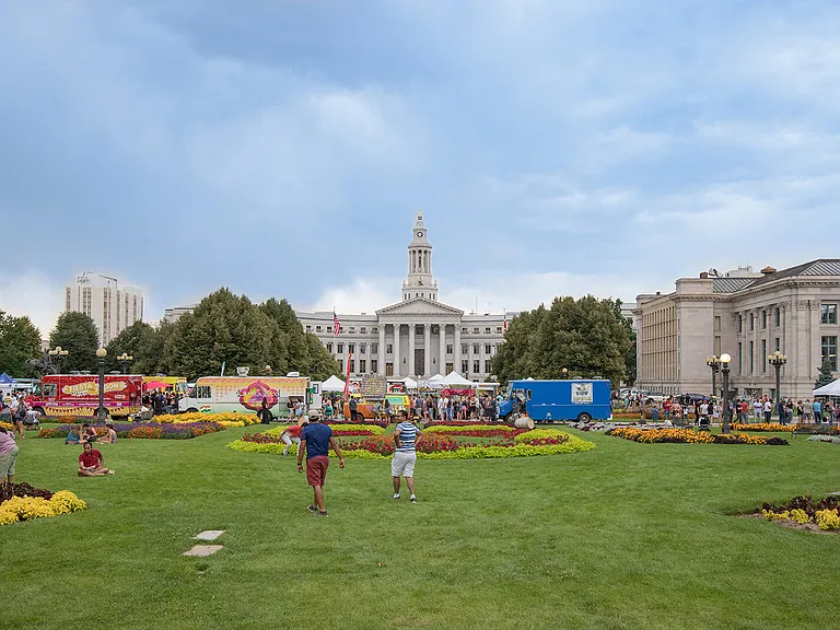Enjoy a neighborhood alive with activity and community events