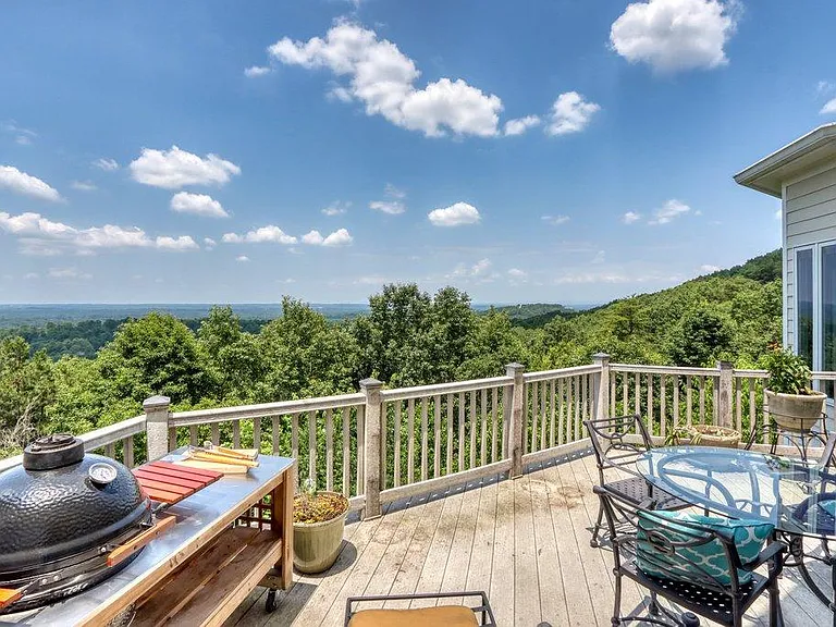 Savor the views from the deck